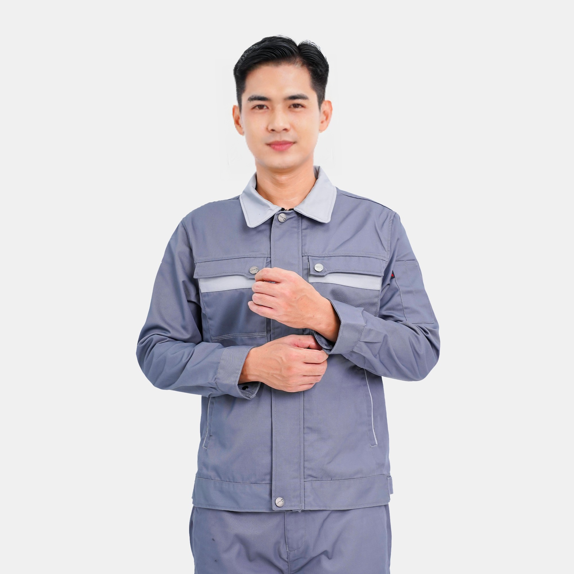 Quần áo bảo hộ lao động Evinz AV77, đồng phục kỹ sư kỹ thuật