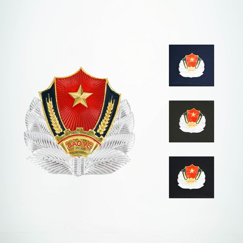 Sao hiệu gắn mũ bảo vệ theo thông tư 08 BH43