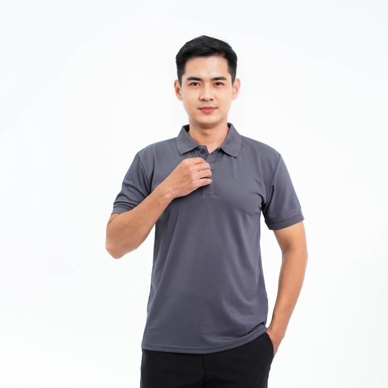 Áo phông đồng mục màu ghi xám P17