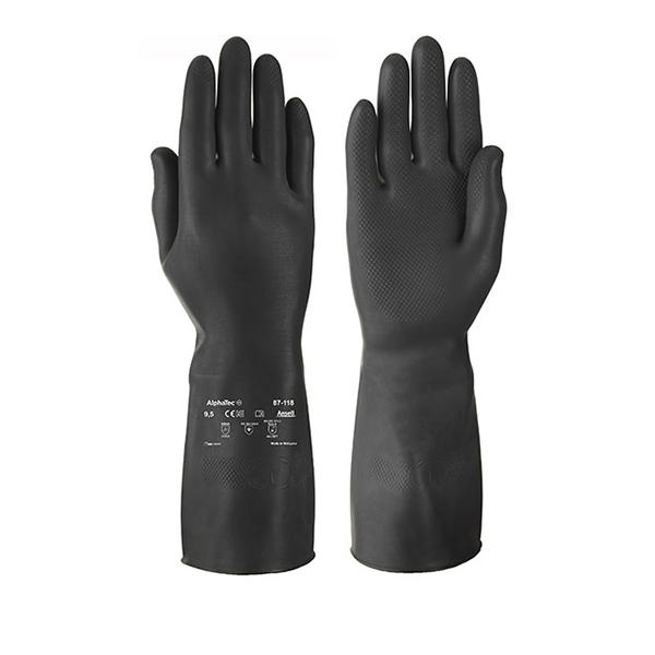 Găng tay chịu dầu, chống hóa chất Ansell Alphatec 87-118 T124