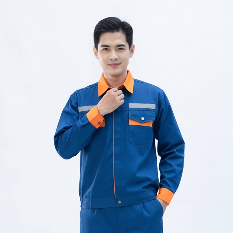 Đồng phục bảo hộ lao động Evinz AV47 cao cấp, chuyên nghiệp cho kỹ sư, kỹ thuật