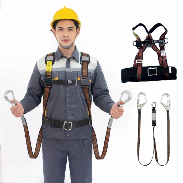 Dây an toàn bán thân 2 móc nhôm Kukje Hàn Quốc C106