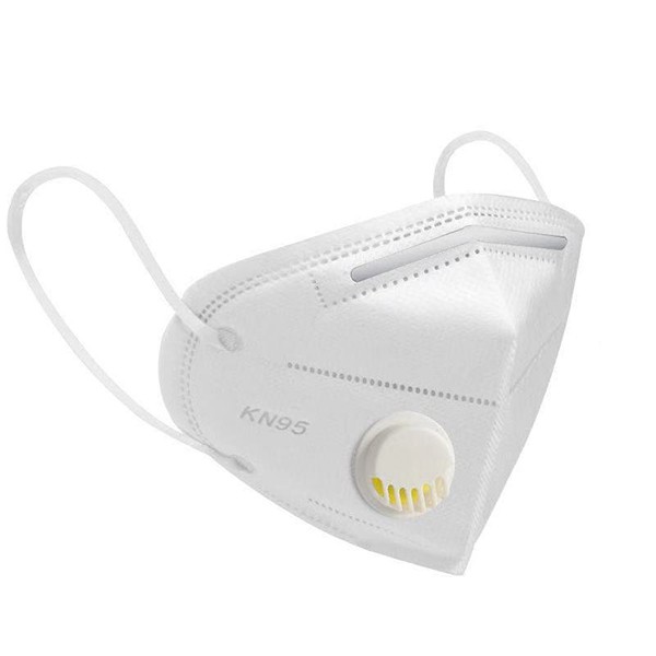 Khẩu trang có van KN95 CRDLIGHT lọc khuẩn 5 lớp, chống bụi mịn cao cấp H110