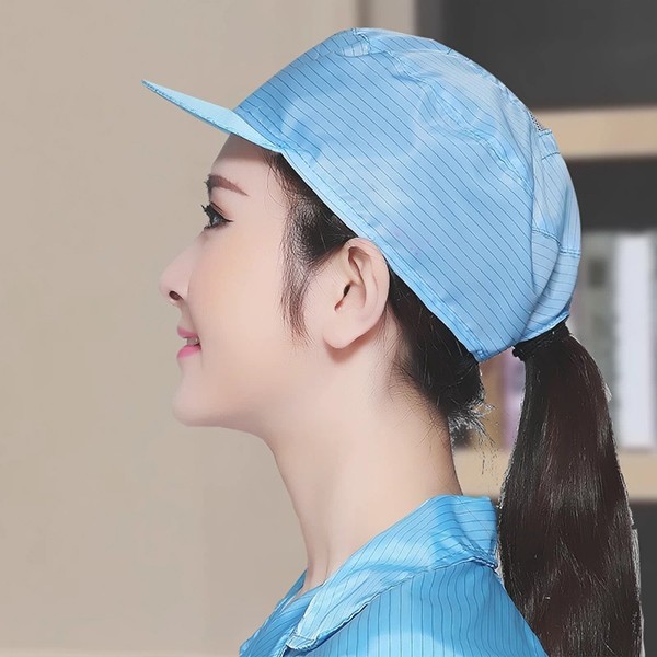 Mũ phòng sạch chống tĩnh điện lưỡi trai S146