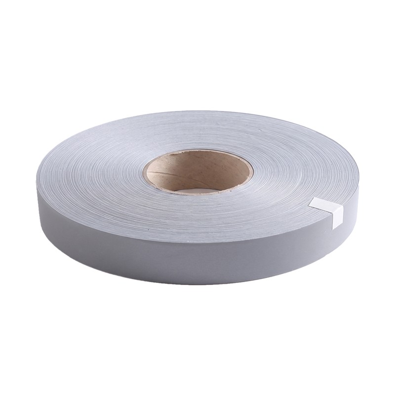 Cuộn dây phản quang poly màu xám bản 2.5cm x 100m PQ05